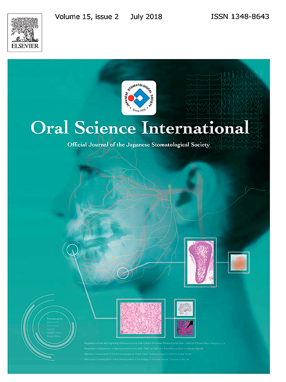 Go to journal home page - Oral Science International